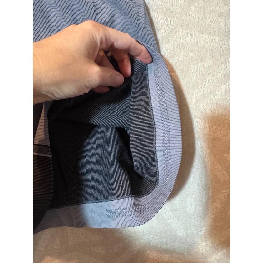 Derek Lam 10C Athleta Tank Top Women's L Gray Colorblock Sleeveless Athletic - Picture 6 of 7